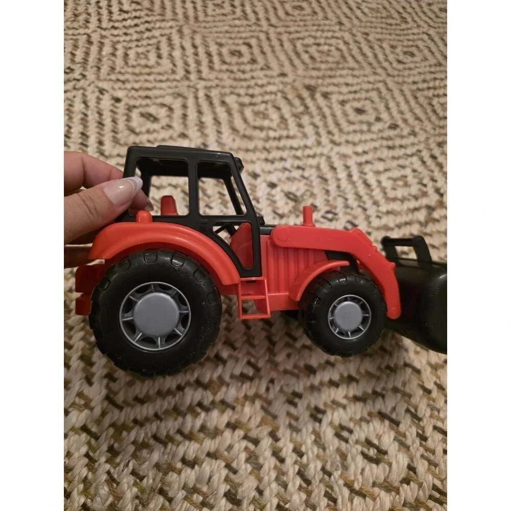 Polesie Toy Tractors Pull-Back Ray Toys‎ Loose Red